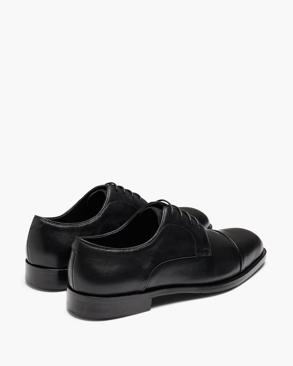 Ludlow Black Derby Shoes
