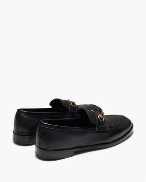 Luis Black Penny Loafers