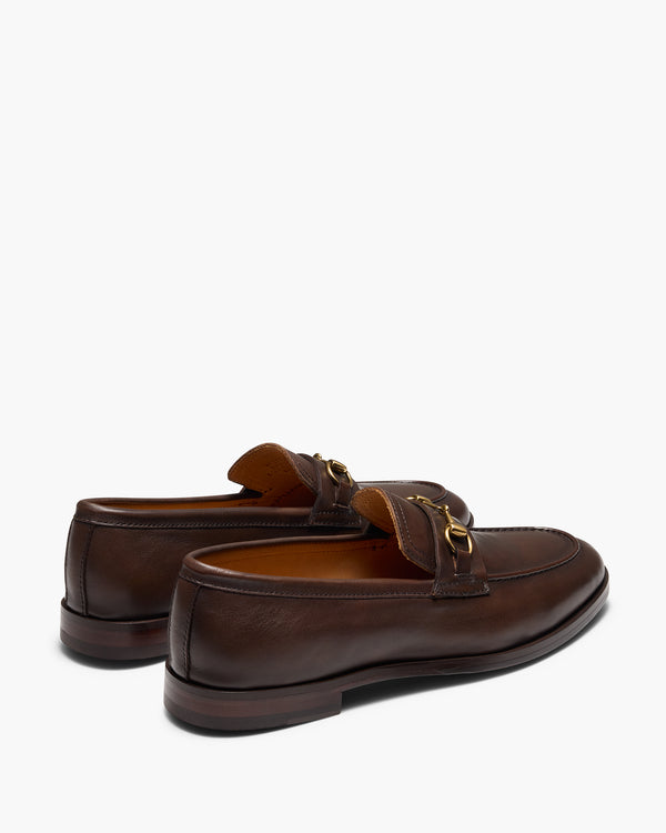Luis Brown Penny Loafers