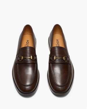 Luis Brown Penny Loafers