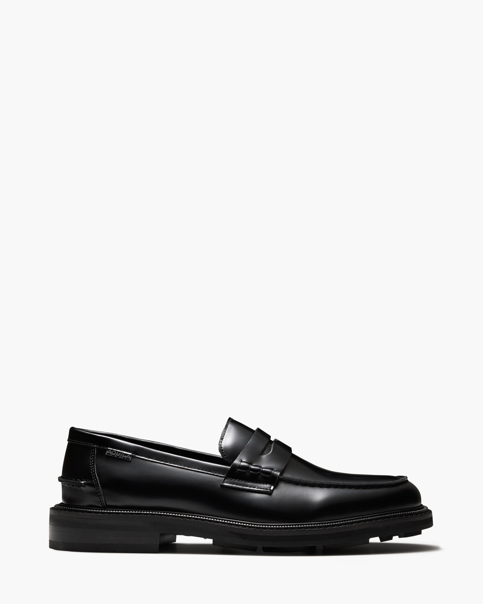 Mensa Black Penny Loafers