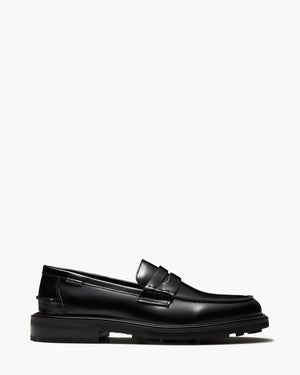 Mensa Black Penny Loafers