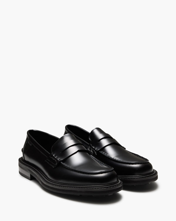 Mensa Black Penny Loafers