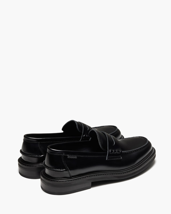 Mensa Black Penny Loafers