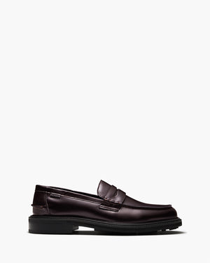 Mensa Oxblood Penny Loafers