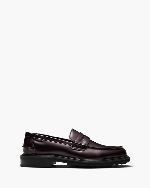 Mensa Oxblood Penny Loafers
