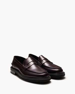 Mensa Oxblood Penny Loafers