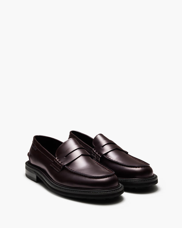 Mensa Oxblood Penny Loafers