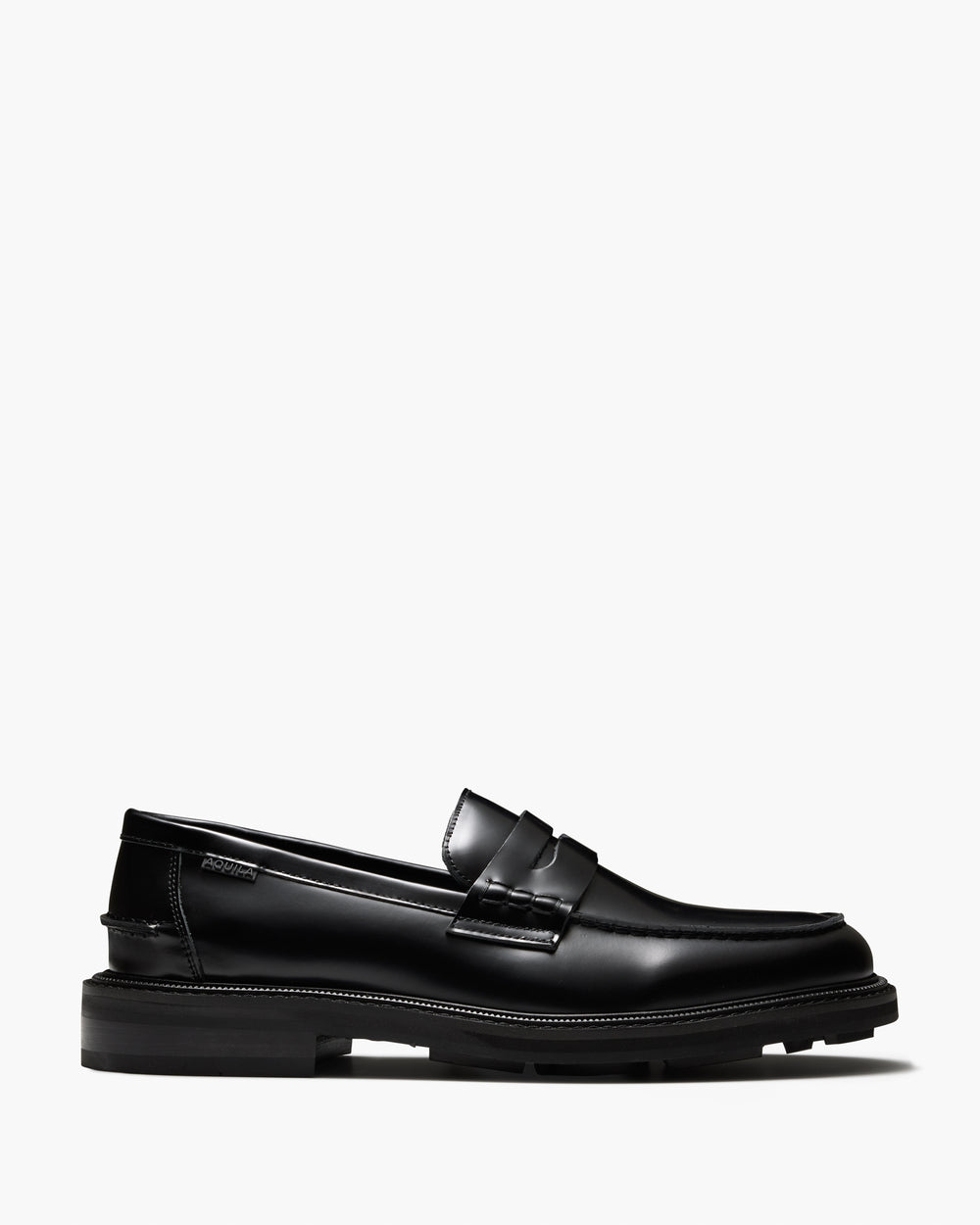 Mensa Black Penny Loafers