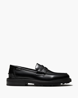 Mensa Black Penny Loafers