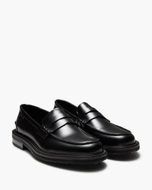 Mensa Black Penny Loafers