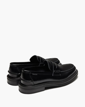 Mensa Black Penny Loafers