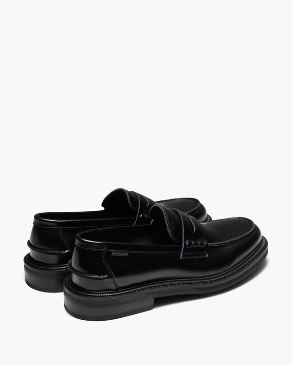 Mensa Black Penny Loafers