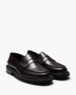 Mensa Oxblood Penny Loafers