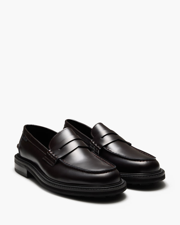 Mensa Oxblood Penny Loafers