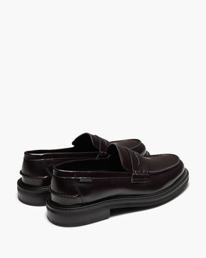Mensa Oxblood Penny Loafers