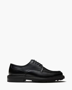 Mensa Black Lace Up Shoes