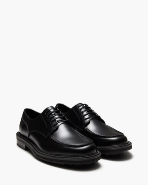 Mensa Black Lace Up Shoes