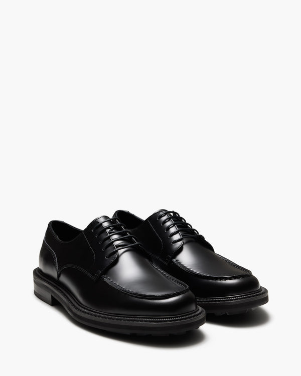 Mensa Black Lace Up Shoes