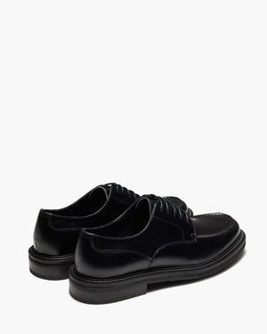 Mensa Black Lace Up Shoes