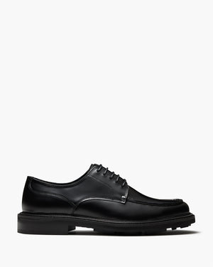 Mensa Black Lace Up Shoes