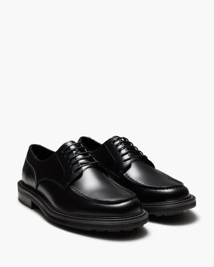 Mensa Black Lace Up Shoes
