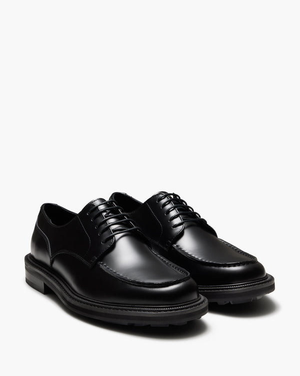 Mensa Black Lace Up Shoes