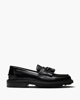 Mensa Black Tassel Loafers