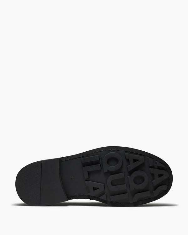 Mensa Black Tassel Loafers