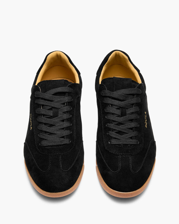Monaco Black Suede Sneakers