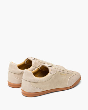 Monaco Cream Suede Sneakers