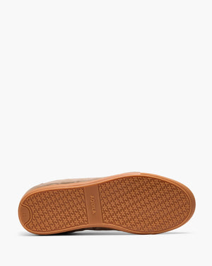 Monaco Brown Suede Sneakers