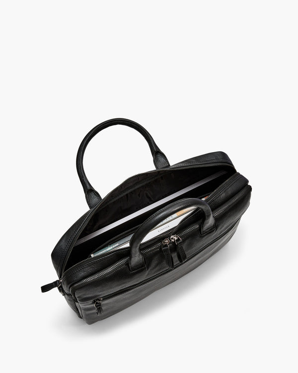 Montoro Black Briefcase