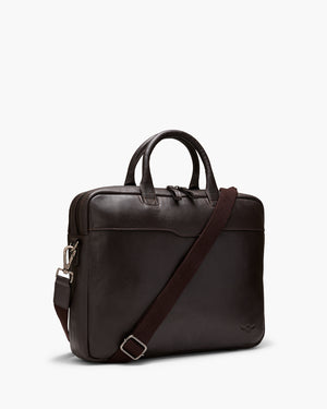 Montoro Brown Briefcase