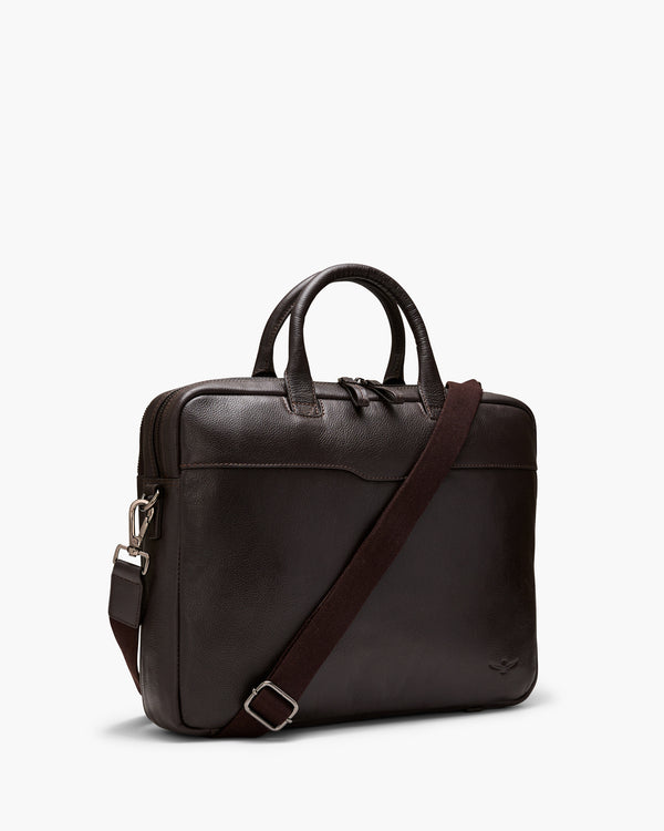 Montoro Brown Briefcase