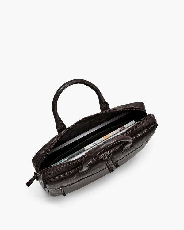 Montoro Brown Briefcase
