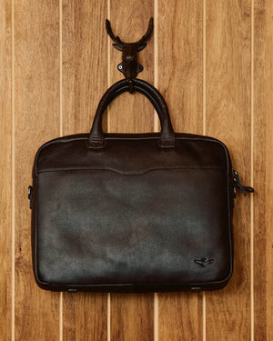 Montoro Brown Briefcase