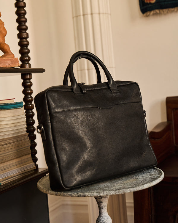 Montoro Black Briefcase