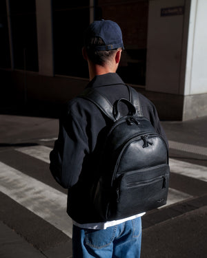 Montoro Black Backpack