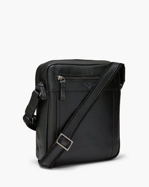 Montoro Black Cross Body Bag