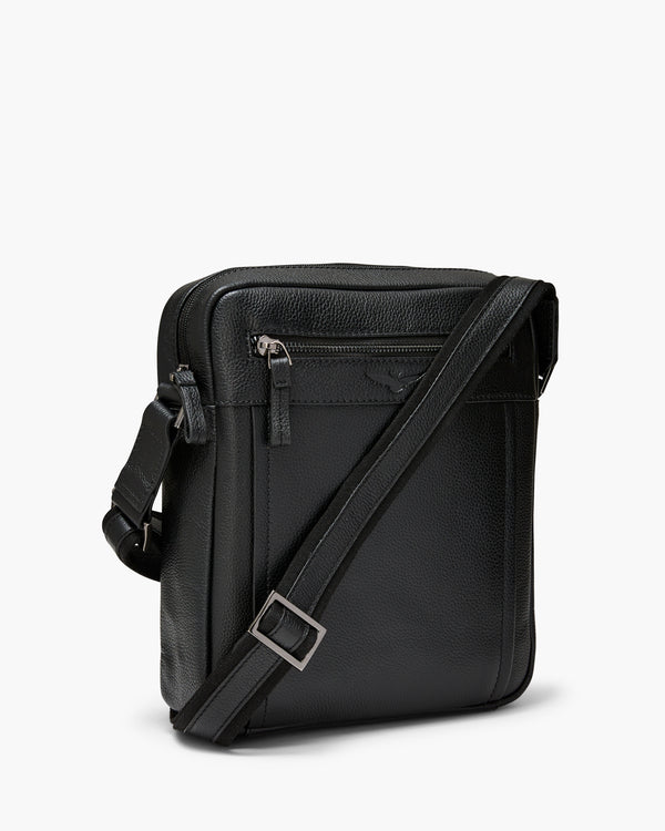 Montoro Black Cross Body Bag