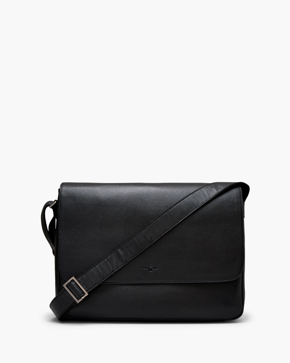 Montoro Black Messenger Bag