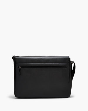 Montoro Black Messenger Bag