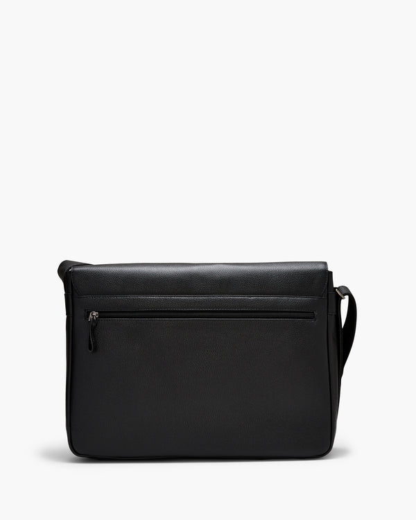Montoro Black Messenger Bag