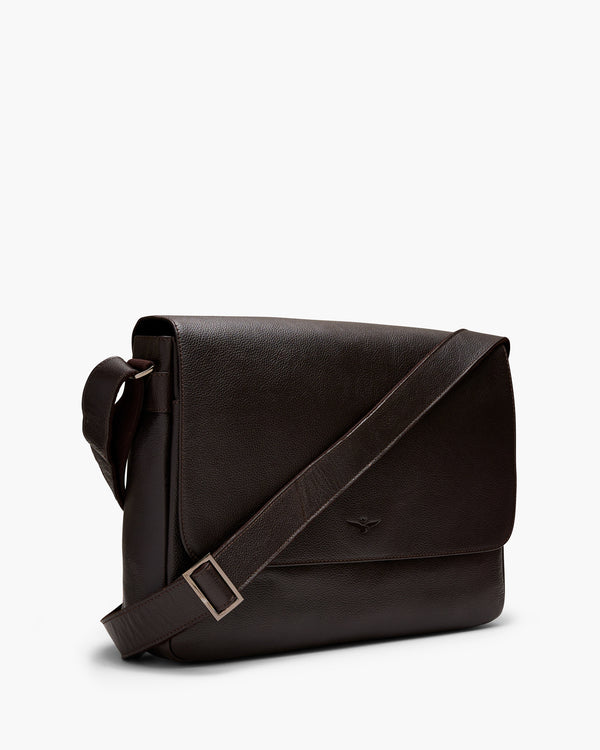 Montoro Brown Messenger Bag