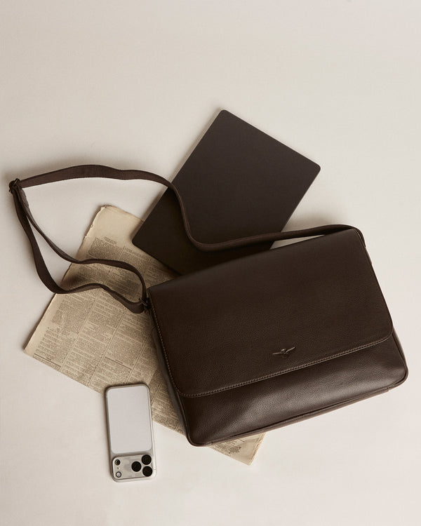 Montoro Brown Briefcase