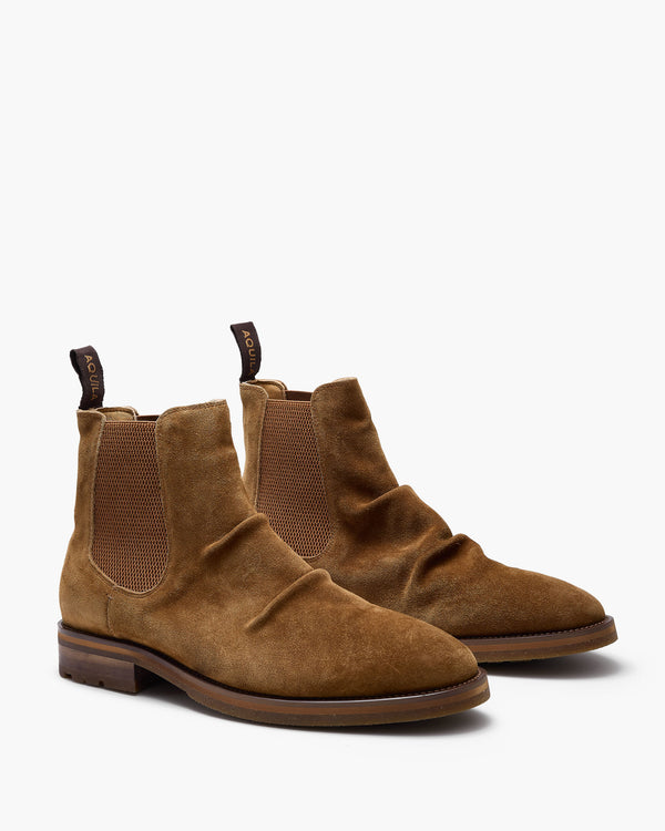 Morrison Cognac Chelsea Boots