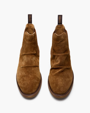 Morrison Cognac Chelsea Boots