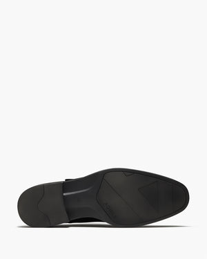 Murphy Black Monk Strap Shoes