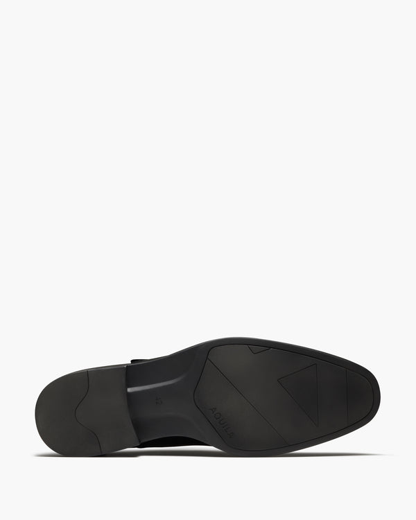 Murphy Black Monk Strap Shoes